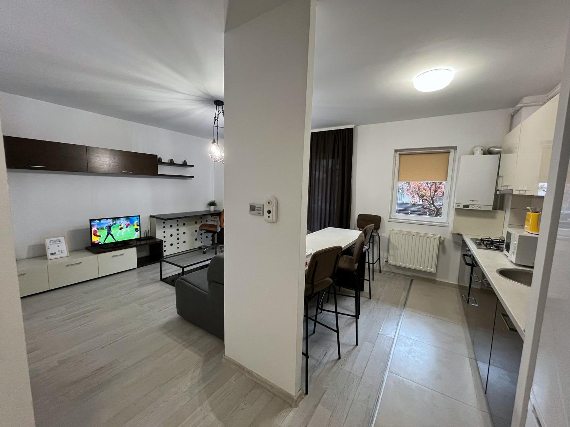 Apartment Rbc With Garden View And Parking